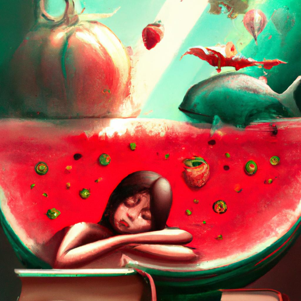 livro dos sonhos sonhar com melancia4