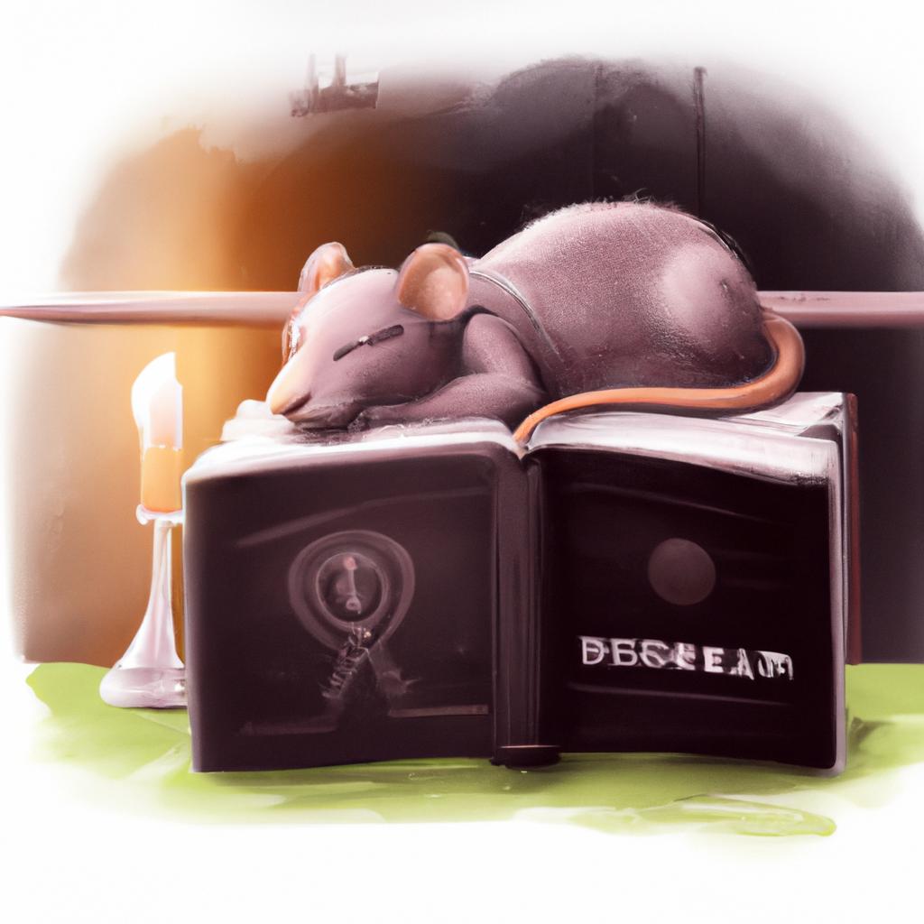 Imagem de capa do post Sonhar com Rato Significa: O Que a Bíblia Revela? com um desenho digital