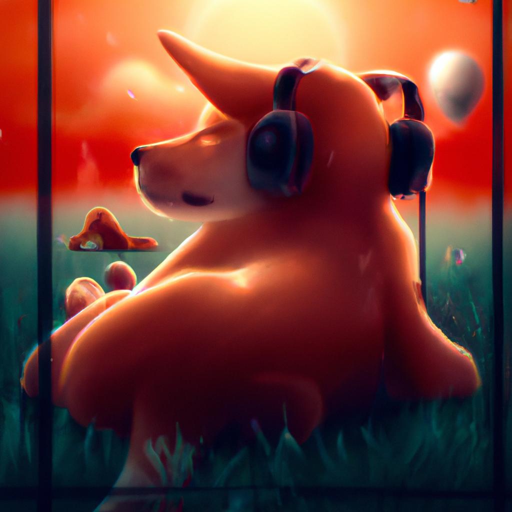 Imagem de capa do post "Descubra o Significado de Sonhar com Cachorro: Uma Viagem ao Inconsciente". com um desenho digital