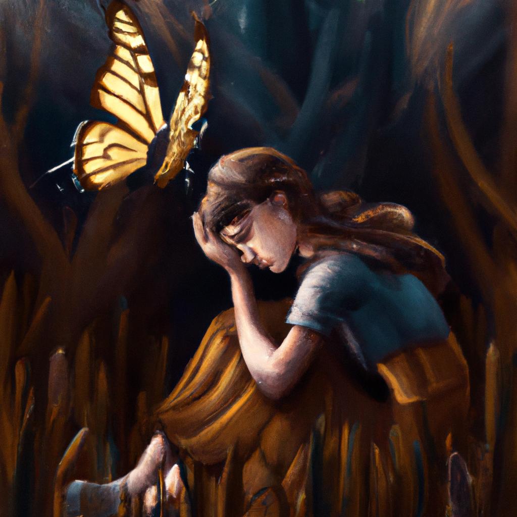 Imagem de capa do post "O Que é Sonhar com Borboleta? Descubra aqui!" com um desenho digital