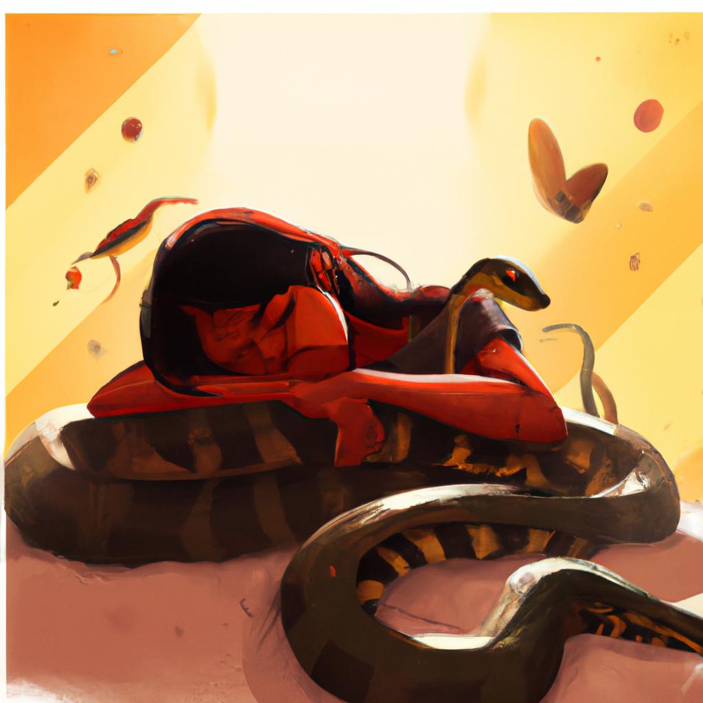 o que e sonhar com cobra pequena3