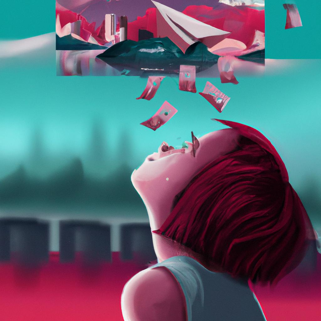 Imagem de capa do post "O que Significa Sonhar com Dinheiro de Papel? Descubra!" com um desenho digital