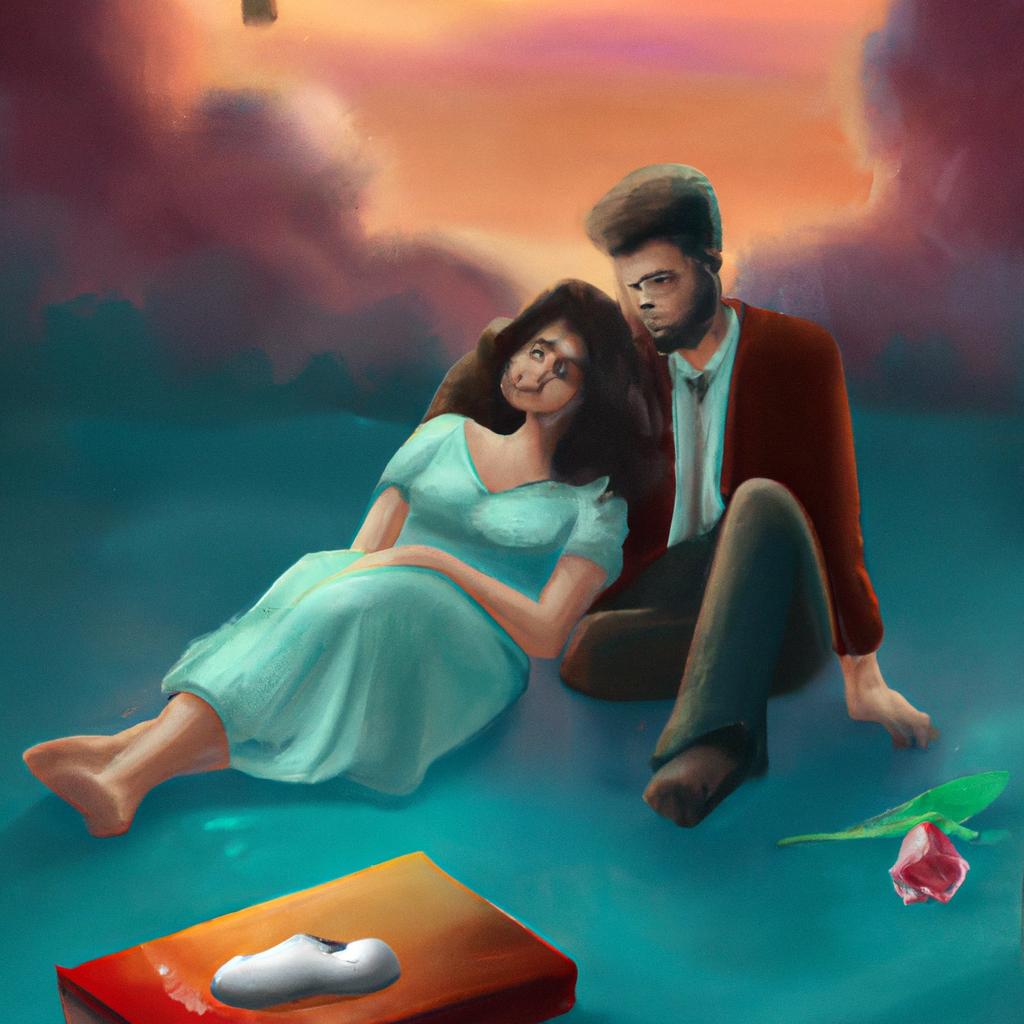 Imagem de capa do post "O Que Significa Sonhar com Ex Marido? Descubra Aqui!" com um desenho digital