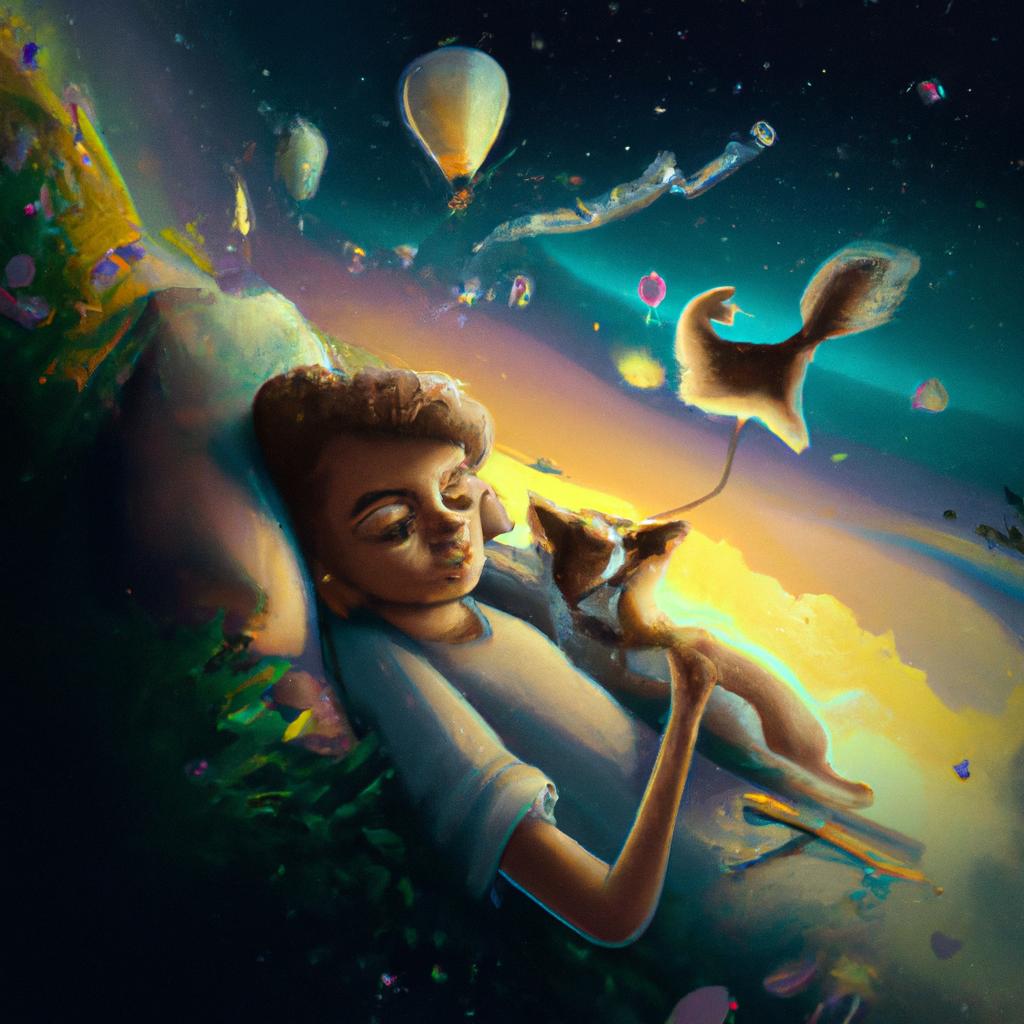 Imagem de capa do post "Descubra o Que Significa Sonhar com Filhote de Cachorro!" com um desenho digital