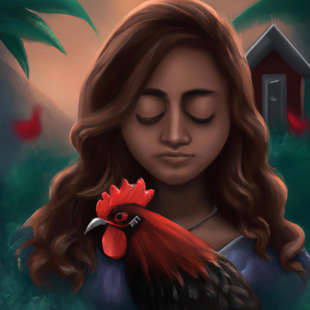 Imagem de capa do post Descubra o que Significa Sonhar com Galinha Preta! com um desenho digital