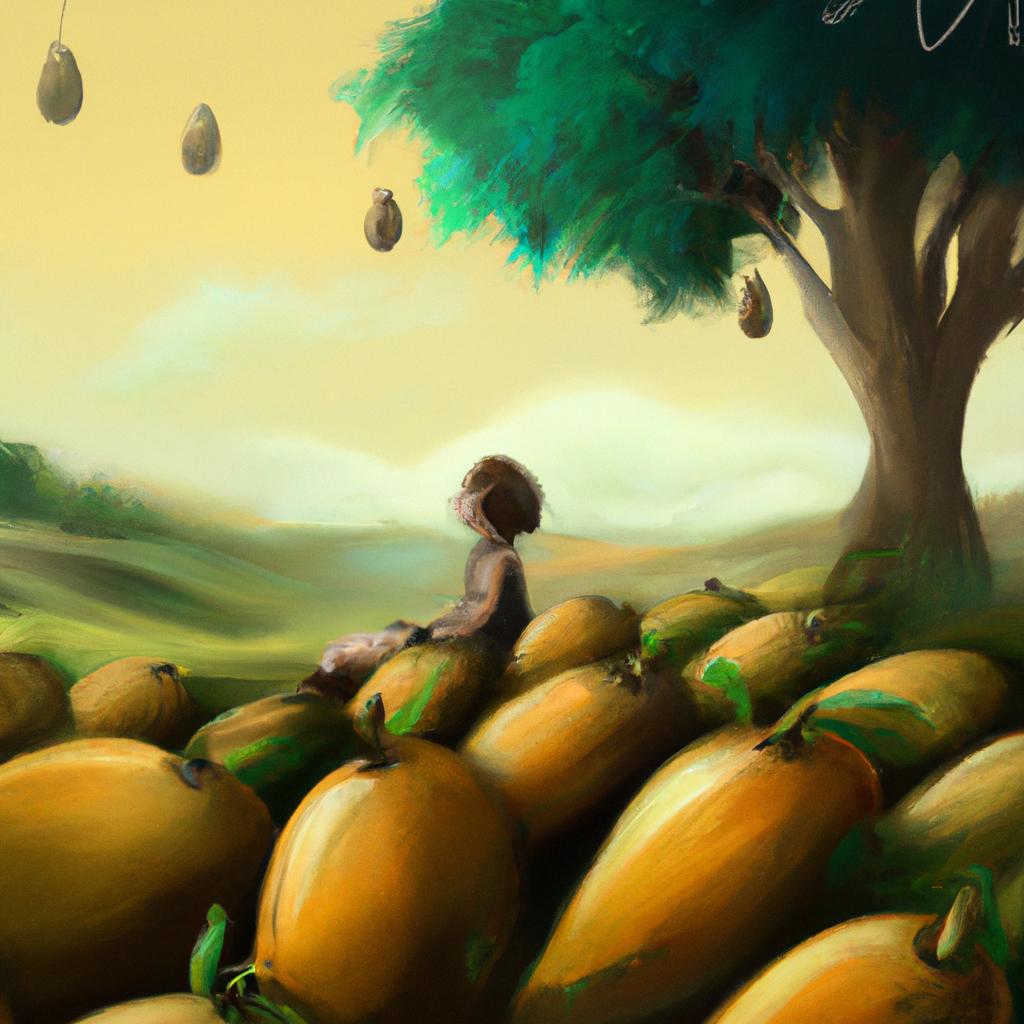 Imagem de capa do post Descubra o que Significa Sonhar com Mamão! com um desenho digital