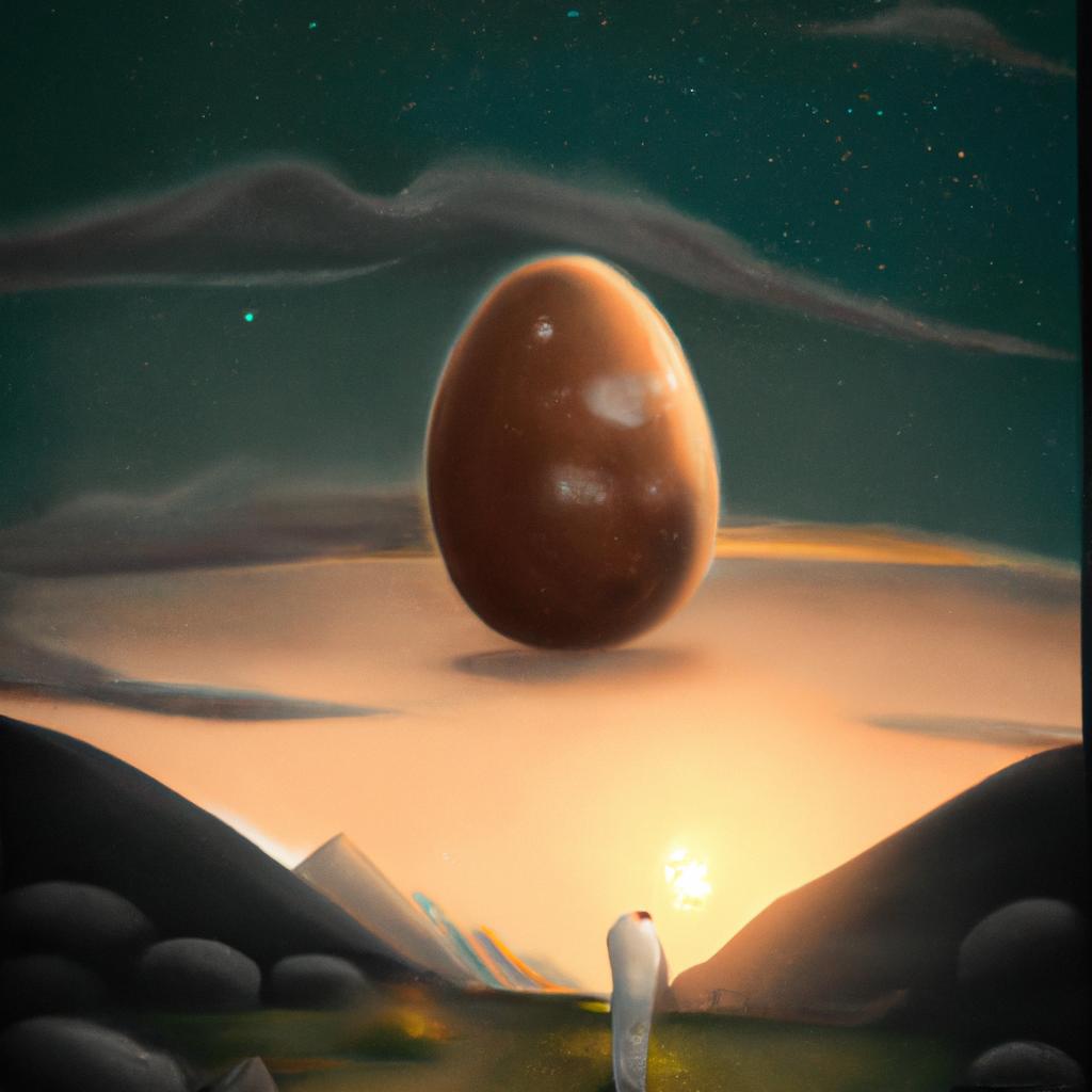 Imagem de capa do post Descubra o que Significa Sonhar com Ovo! com um desenho digital