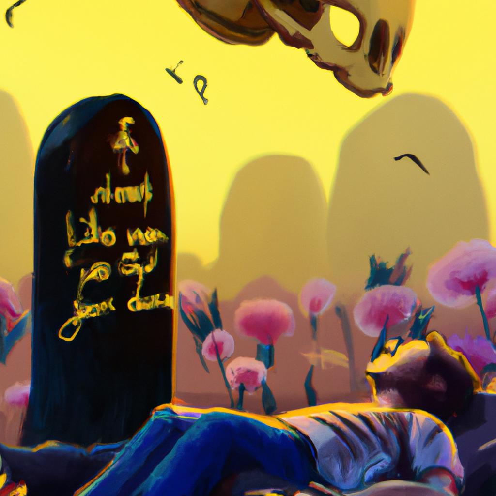 Imagem de capa do post Descubra o que Significa Sonhar com Pessoas que Já Morreram com um desenho digital