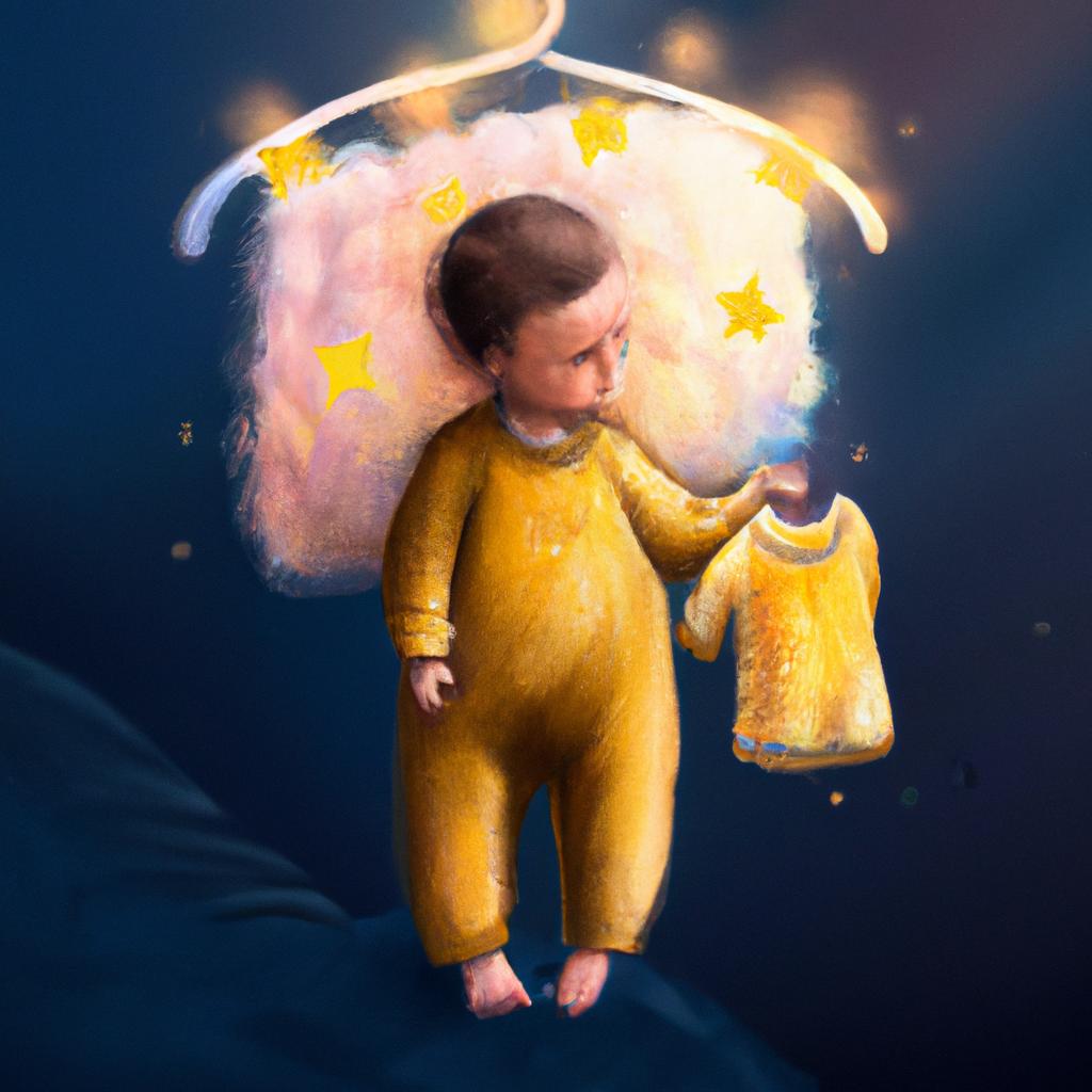 Imagem de capa do post Descubra o Que Significa Sonhar com Roupas de Bebê com um desenho digital