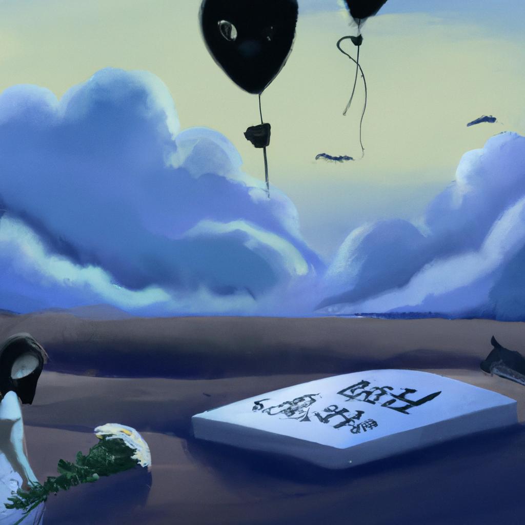 Imagem de capa do post "O Que Significa Sonhar com Alguém que já Partiu?" com um desenho digital