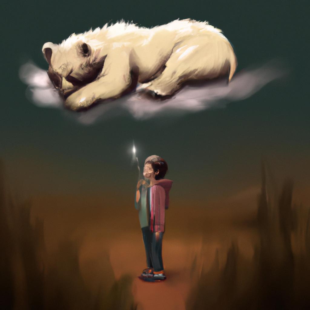 Imagem de capa do post "Descubra o Que Significa Sonhar com Urso: Uma Análise Vira!" com um desenho digital