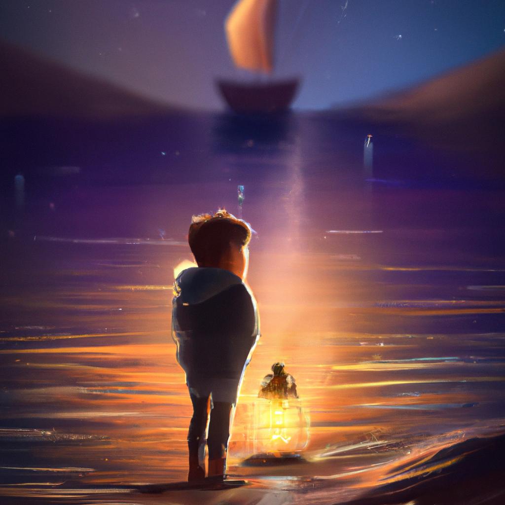 Imagem de capa do post "O Que Significa Sonhar com Vela? Descubra aqui!" com um desenho digital