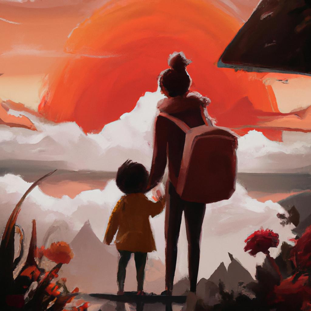 Imagem de capa do post "O Que Significa Sonhar com Minha Mãe? Descubra Agora!" com um desenho digital