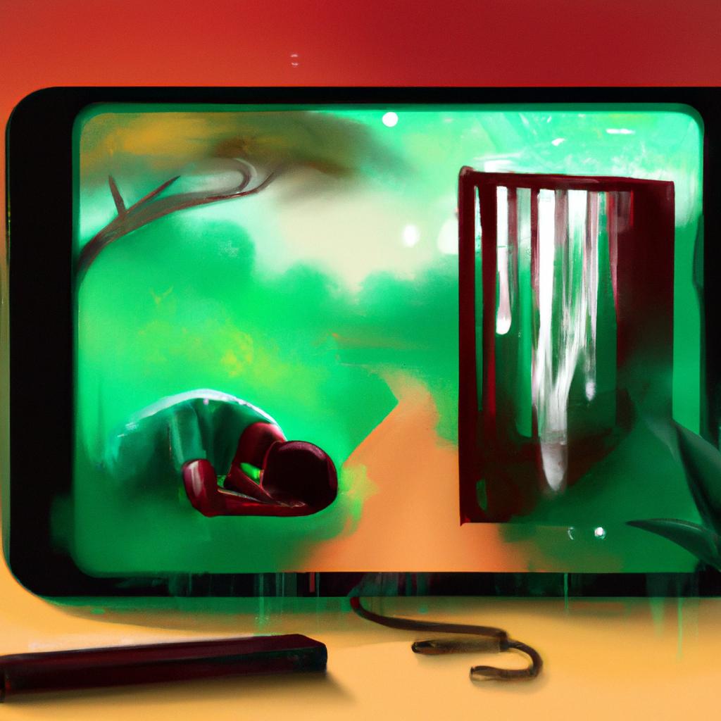 Imagem de capa do post "Descubra o Que Significa Sonhar com a Tela do Celular Quebrada!" com um desenho digital