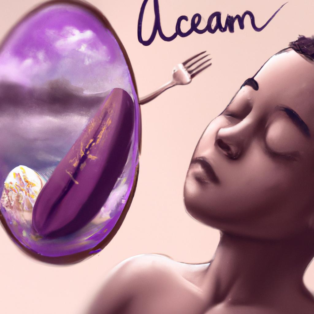Imagem de capa do post "O Que Significa Sonhar com Açaí? Descubra Agora!" com um desenho digital