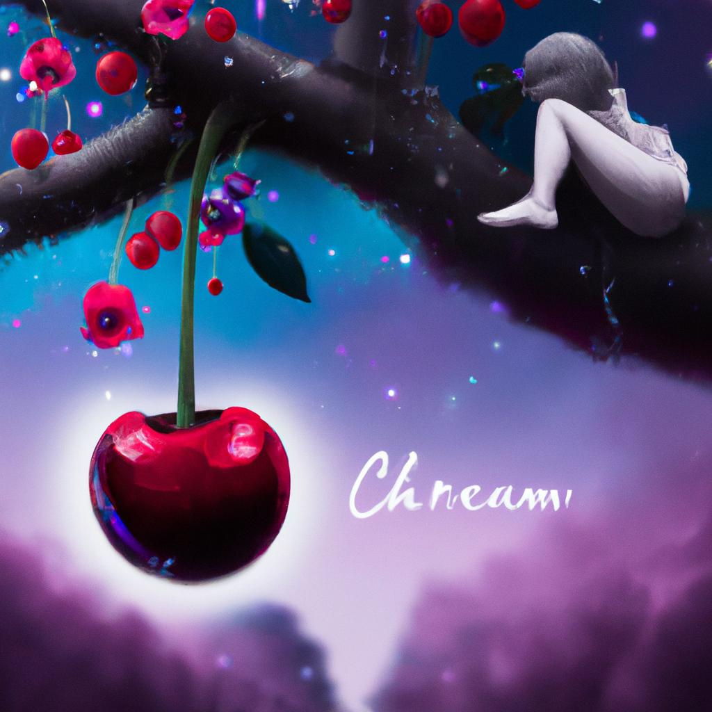 Imagem de capa do post "Descubra o Que Significa Sonhar com Acerola!" com um desenho digital