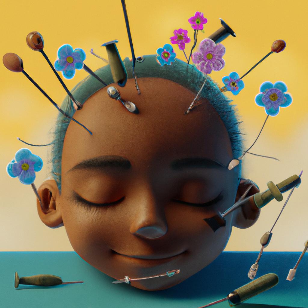 Imagem de capa do post "Descubra o Que Significa Sonhar com Agulhas e Alfinetes!" com um desenho digital
