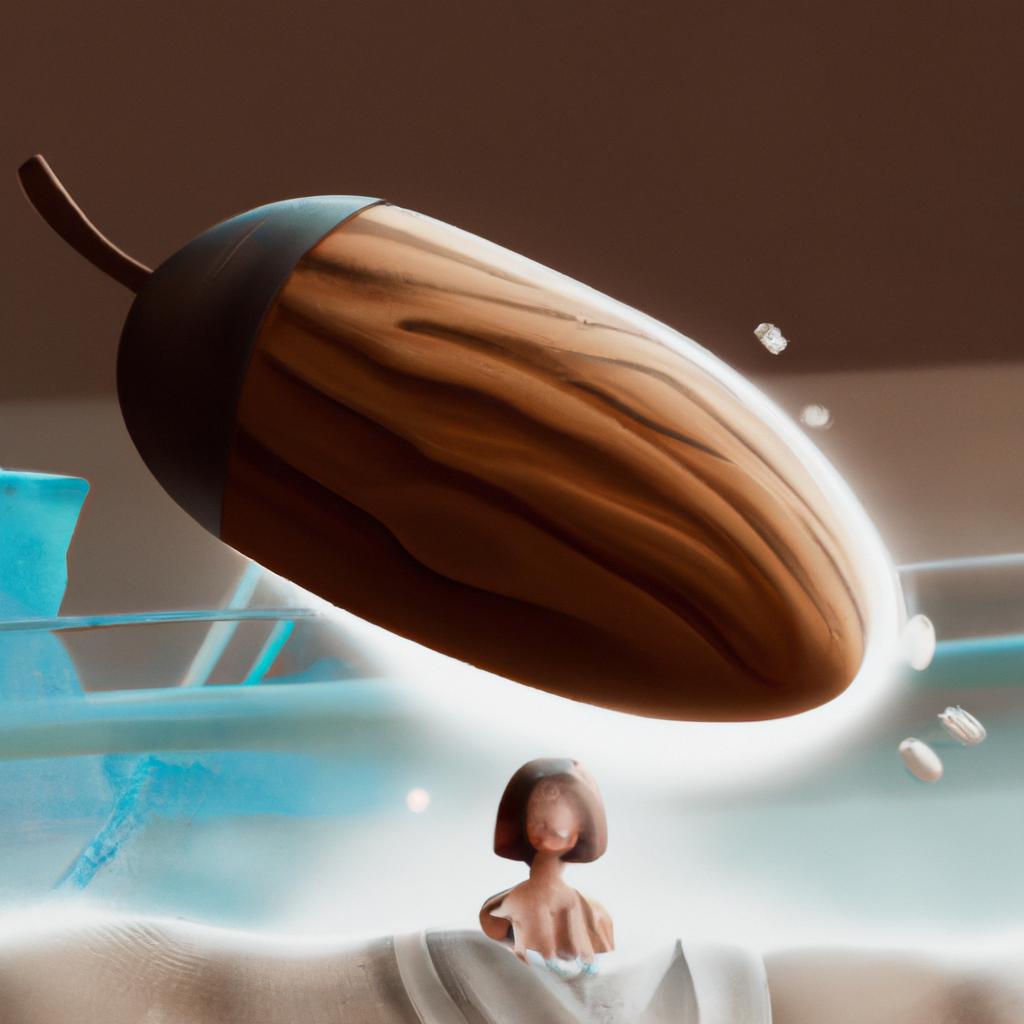 Imagem de capa do post "O Que Significa Sonhar com Amendoim: Entenda Agora!" com um desenho digital