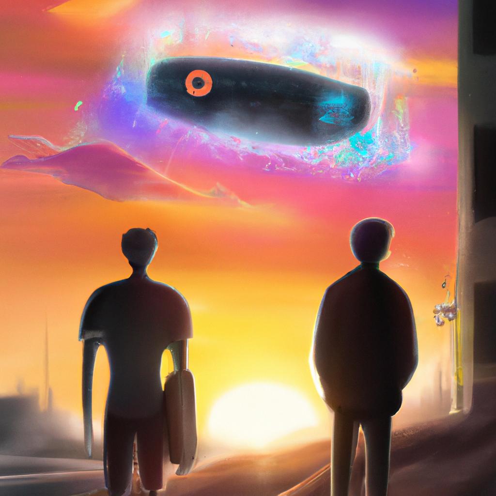 Imagem de capa do post "O Que Significa Sonhar com Amigo que já Morreu? Descubra!" com um desenho digital