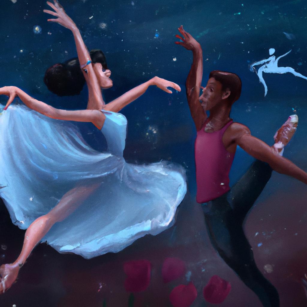 Imagem de capa do post "Descubra o Que Significa Sonhar com Baile: Uma Abordagem Vívida!" com um desenho digital