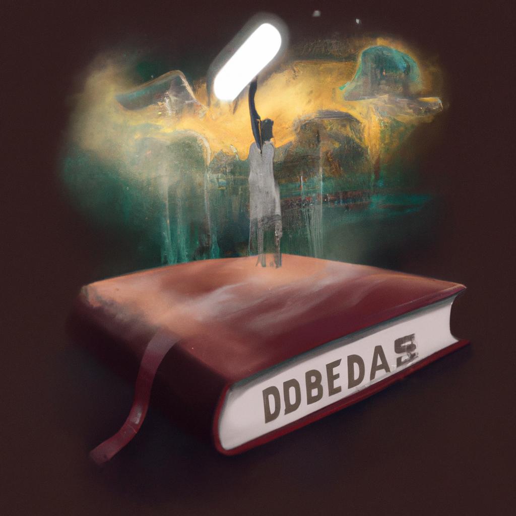 Imagem de capa do post "Descubra o Que Significa Sonhar com Bíblia: Uma Abordagem Surpreendente!" com um desenho digital