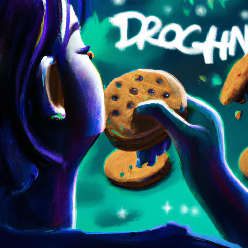 Imagem de capa do post Descubra o que Significa Sonhar com Bolacha! com um desenho digital