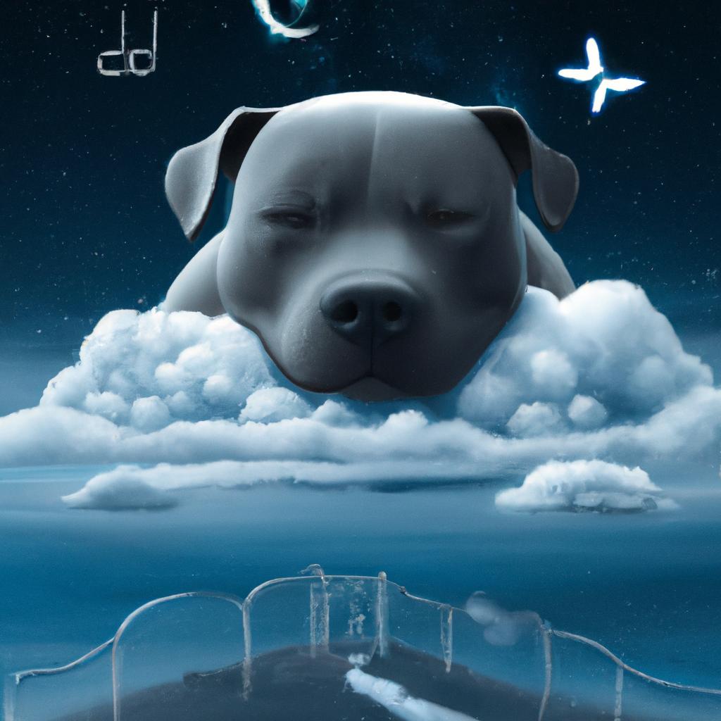 Imagem de capa do post "O Que Significa Sonhar com Cachorro Pitbull? Descubra!" com um desenho digital