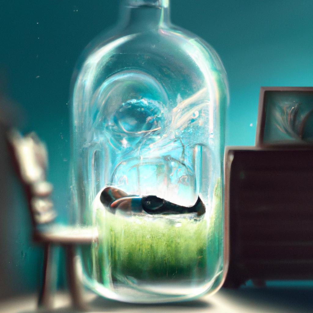 Imagem de capa do post Descubra o que Significa Sonhar com Caco de Vidro! com um desenho digital