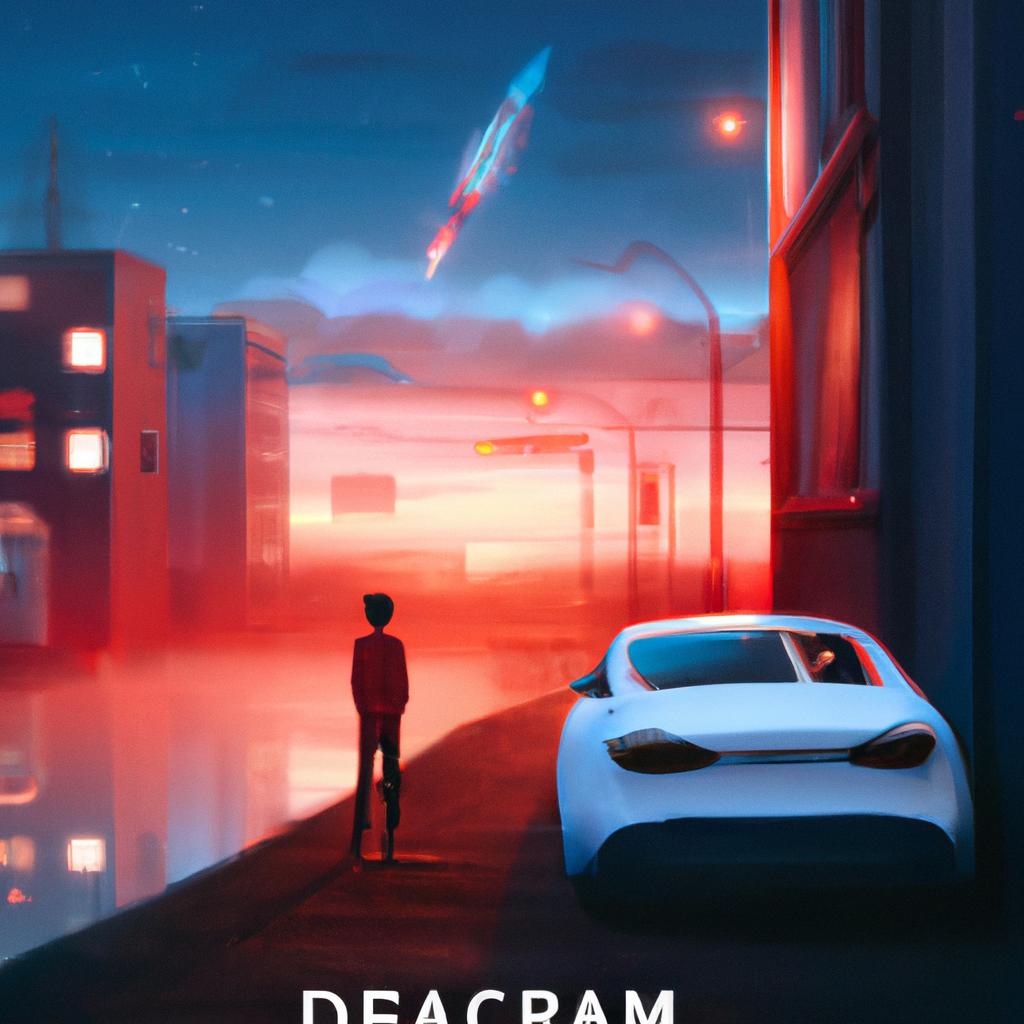 Imagem de capa do post "O Que Significa Sonhar com Carro Novo? Descubra Agora!" com um desenho digital