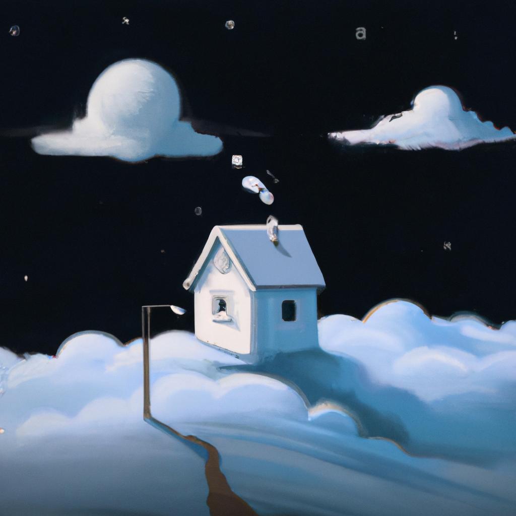 Imagem de capa do post Descubra o Que Significa Sonhar com Casa Branca! com um desenho digital