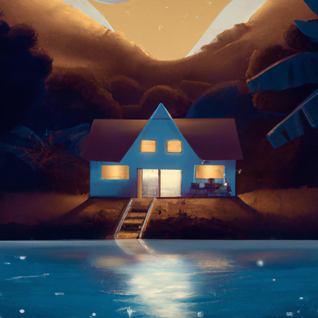 desenho digital com oo que significa sonhar com casa branca