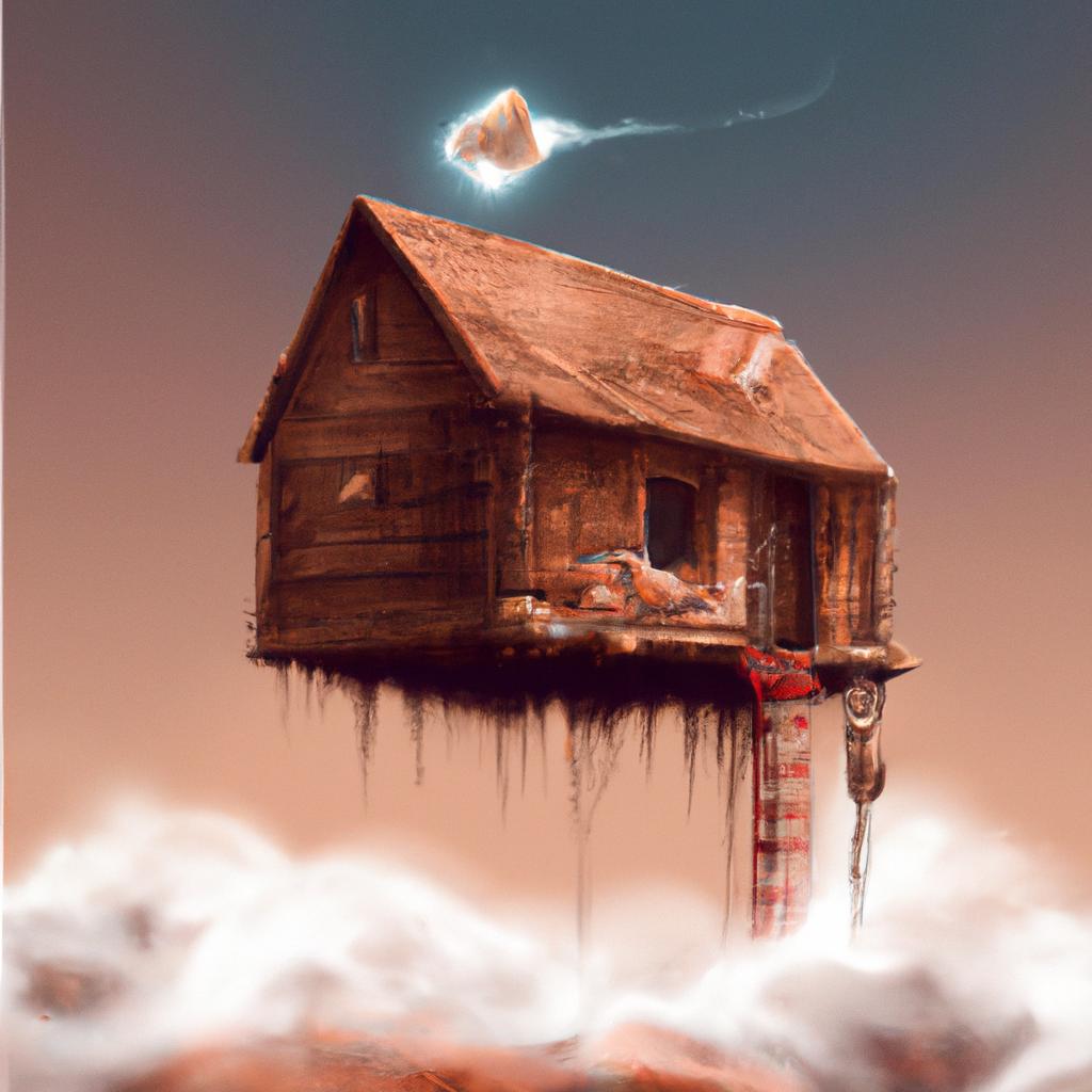 Imagem de capa do post "O Que Significa Sonhar com Casa em Construção?" com um desenho digital