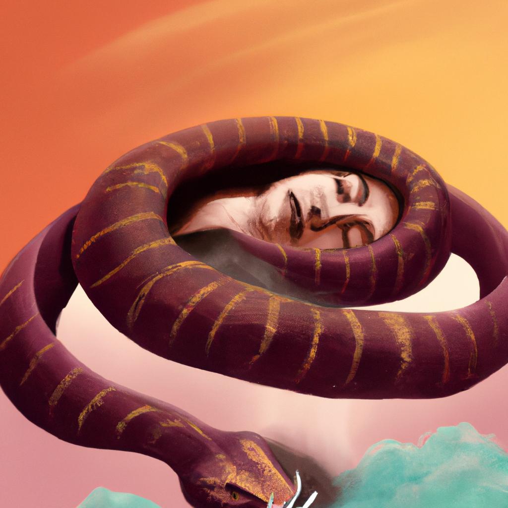 Imagem de capa do post Descubra o que Significa Sonhar com Chocalho de Cobra! com um desenho digital