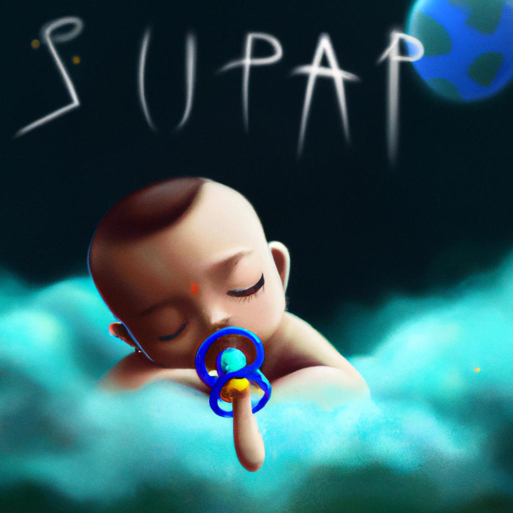 Imagem de capa do post "O Que Significa Sonhar Com Chupeta? Descubra Aqui!" com um desenho digital