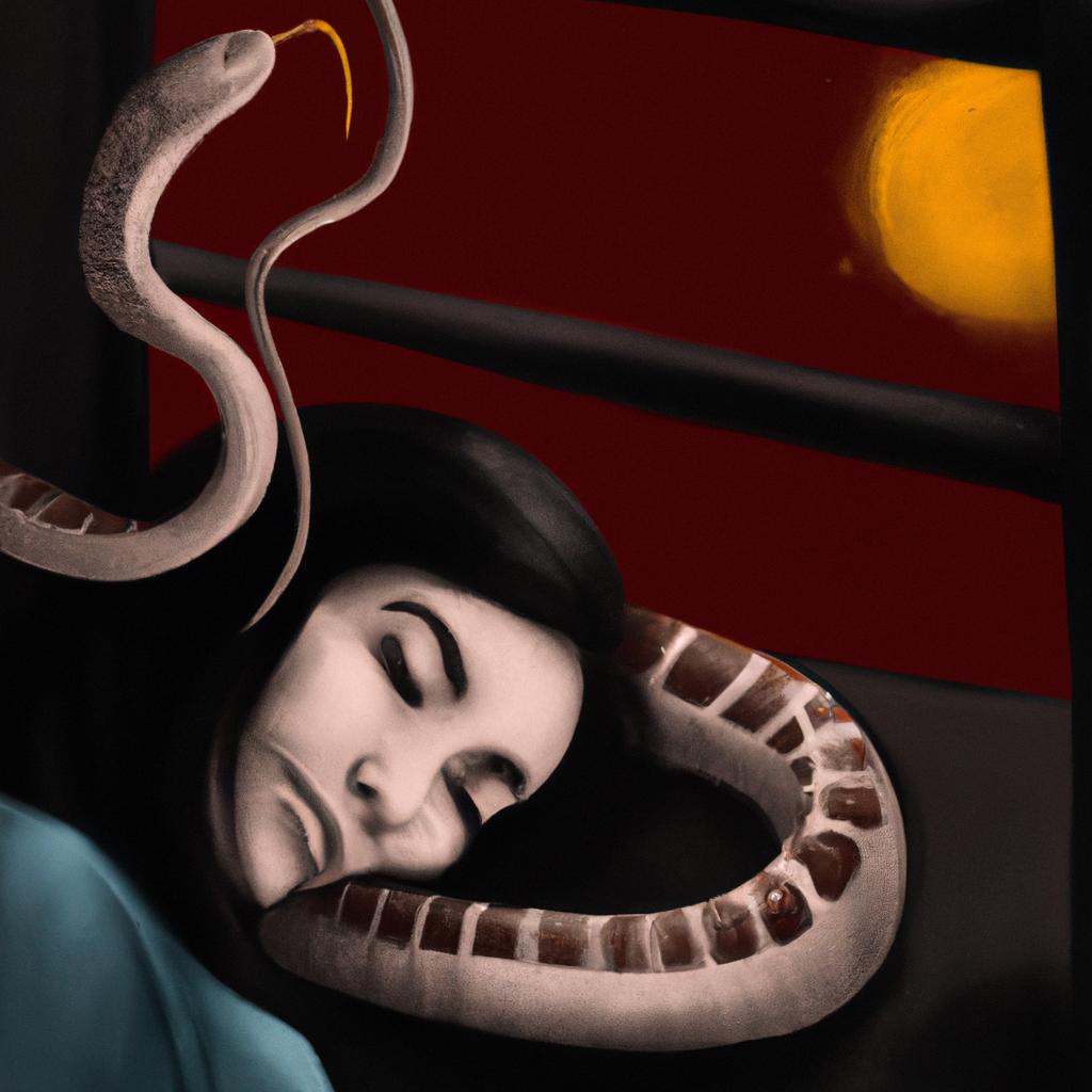Imagem de capa do post Descubra o Que Significa Sonhar com Muita Cobra! com um desenho digital