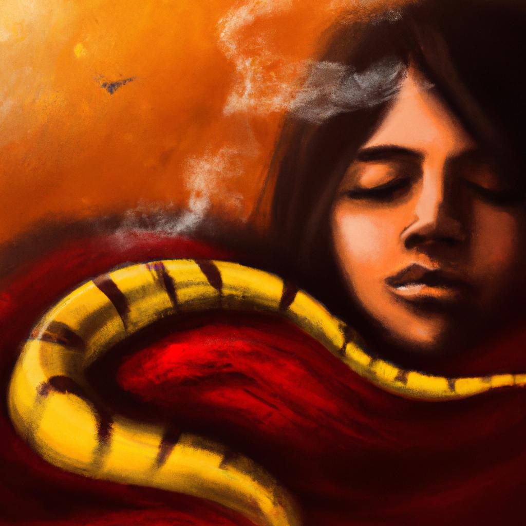 o que significa sonhar com cobra vermelha e amarela2