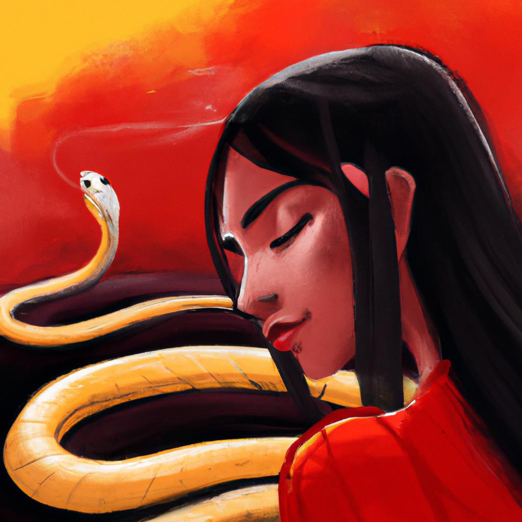 o que significa sonhar com cobra vermelha e amarela3