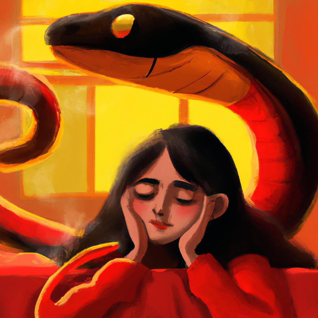 o que significa sonhar com cobra vermelha e amarela4