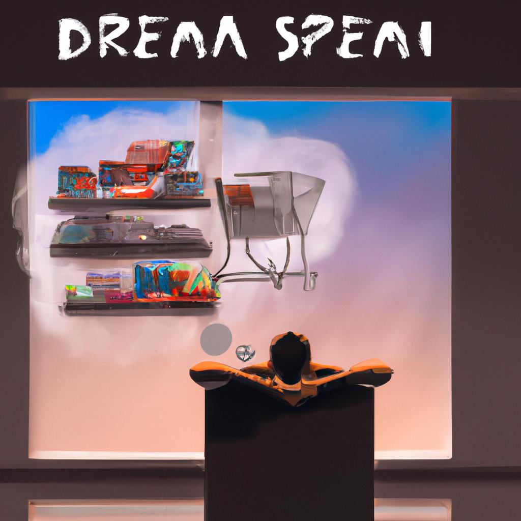 Imagem de capa do post "O Que Significa Sonhar Com Compras? Descubra Agora!" com um desenho digital