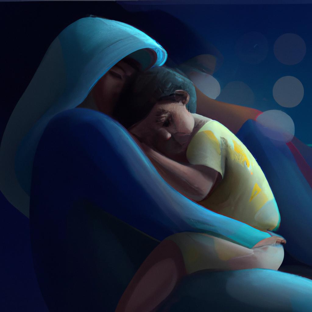 Imagem de capa do post "Criar Sonhos: O Que Significa Sonhar com Criança no Colo?" com um desenho digital