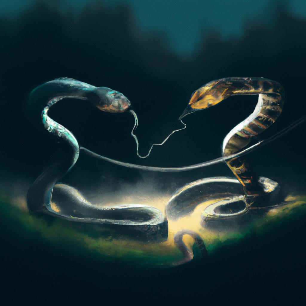 o que significa sonhar com duas cobras brigando2