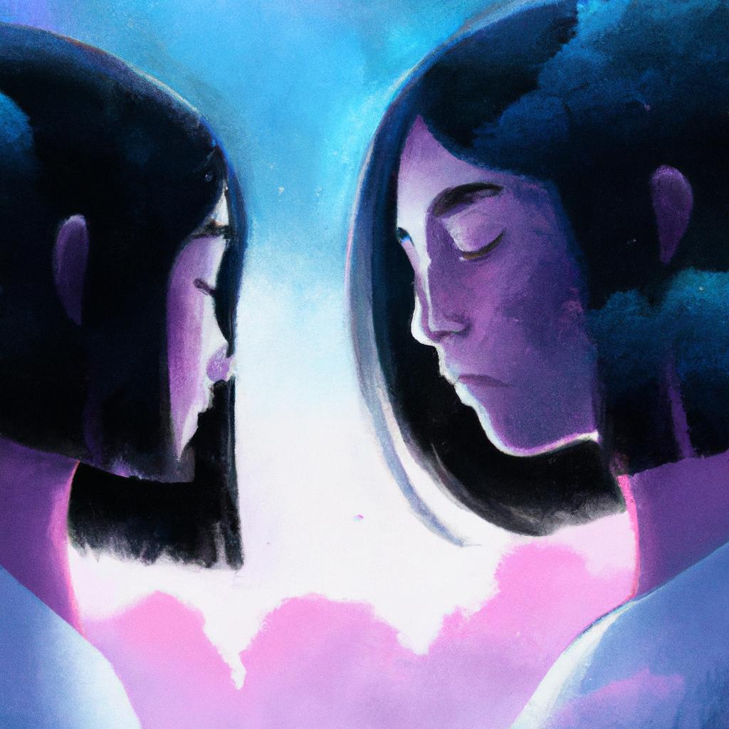 Imagem de capa do post Descubra o Que Significa Sonhar com Duas Mulheres com um desenho digital