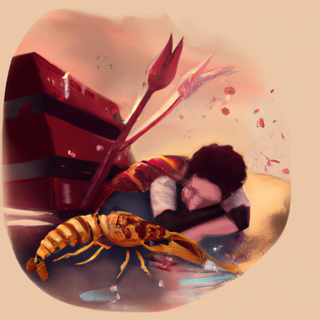 Imagem de capa do post Descubra o Que Significa Sonhar com Escorpião Grande! com um desenho digital