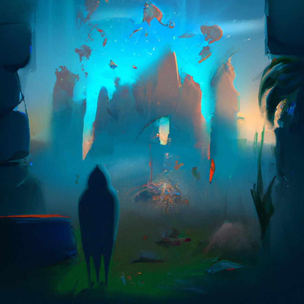 Imagem de capa do post "Descubra O Que Significa Sonhar Com Espiritos Ruins!" com um desenho digital