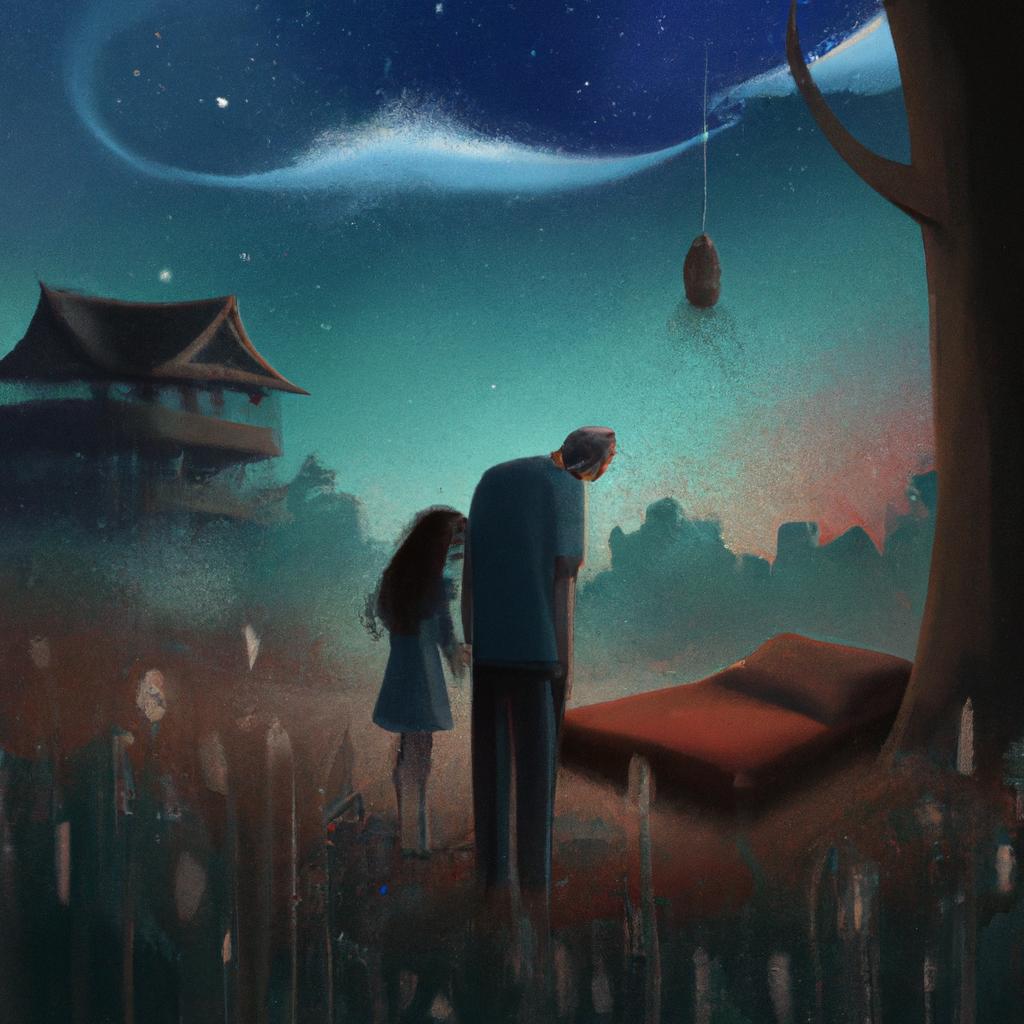 Imagem de capa do post "O que Significa Sonhar com Ex Sogro: Descubra Agora!" com um desenho digital