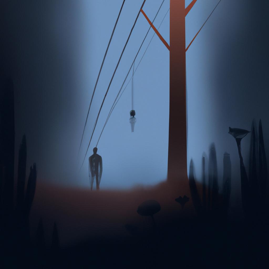 Imagem de capa do post "O que Significa Sonhar com Filme de Terror? Descubra!" com um desenho digital