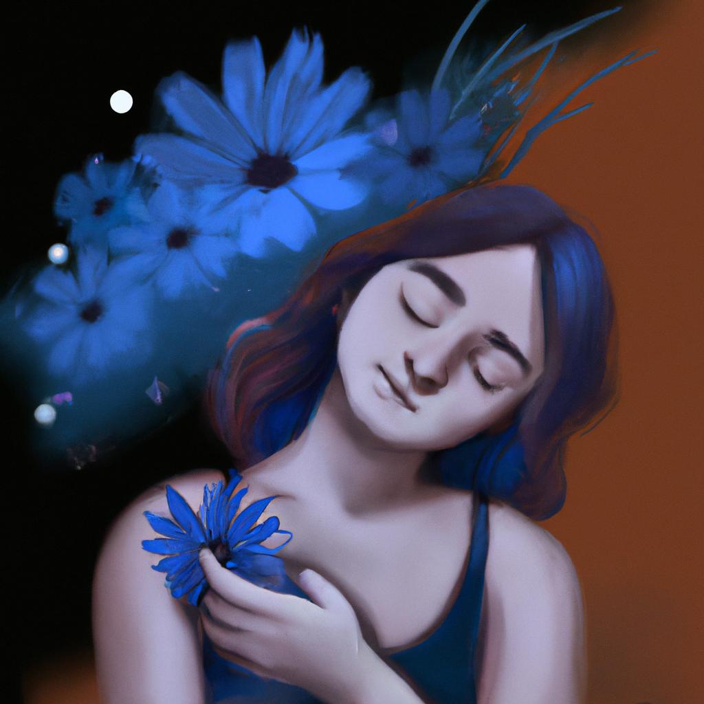 o que significa sonhar com flores azuis3