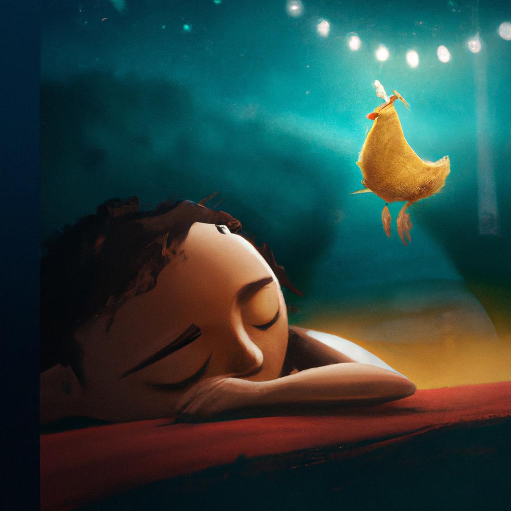 Imagem de capa do post "O Que Significa Sonhar Com Galinha? Descubra Agora!" com um desenho digital