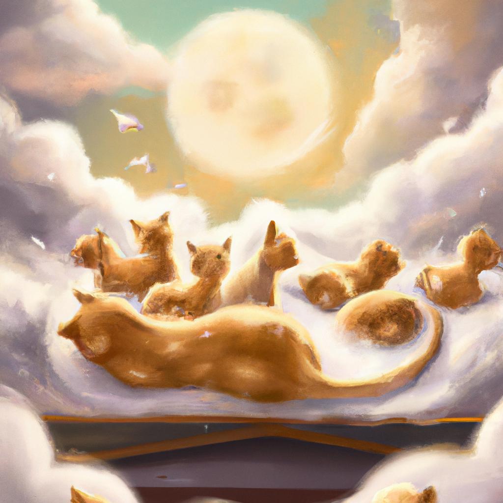 Imagem de capa do post Descubra o Que Significa Sonhar com Gato Tendo Filhotes! com um desenho digital