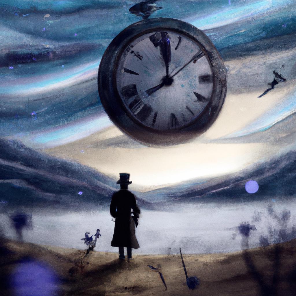Imagem de capa do post "O Que Significa Sonhar com Hora? Descubra Aqui!" com um desenho digital